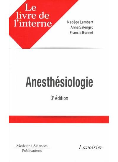 Le livre de l'interne anesthes