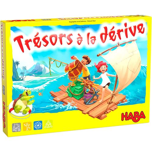 HABA JEU TRÉSORS À LA DÉRIVE