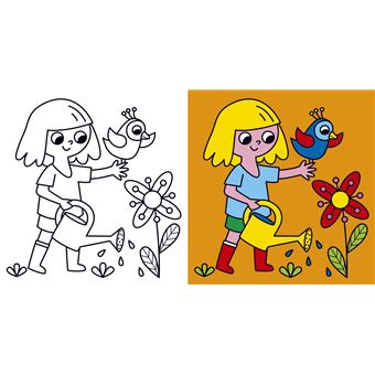 100 images de la nature à colorier