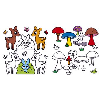 100 images de la nature à colorier