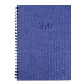 Agenda Exacompta 38671 Para 2014 - Tamaño 27x15 Cm, Color Negro - Agenda De Escritorio Diaria