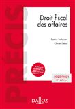 Droit fiscal des affaires 2020-2021 - 19e ed.