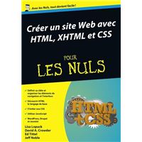Concevoir Et Creer Un Site Web Pour Les Nuls Broche Rhonda Crowder David Crowder Lisa Lopuck Achat Livre Fnac