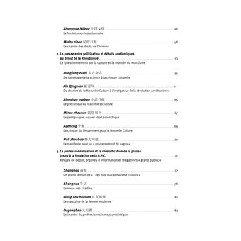Petite Histoire de la presse chinoise