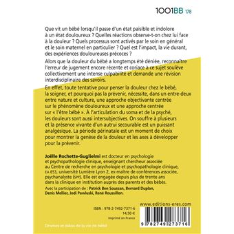 1001BB 178 - Énigmes de la douleur chez le bébé