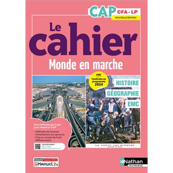 Histoire - Géographie - EMC - CAP - Coll. Le monde en marche - Éd. 2025 - Livre + licence