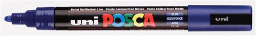 POSCA PC5M PTE MOY OGIVE BLEU FONCE