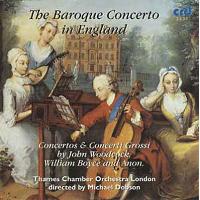 The baroque concerto in England
