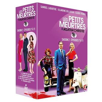 Les petits meurtres d'Agatha ChristieCoffret Les petits meurtres d'Agatha Christie Episodes 7 à 11 DVD
