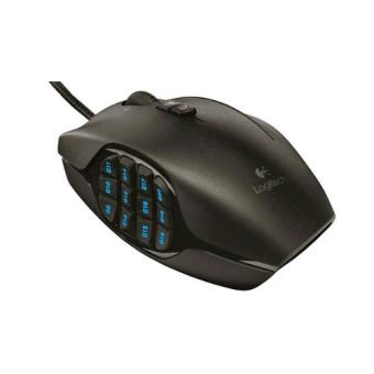 Logitech Gaming Mouse G600 MMO - Souris - pour droitiers - laser - 20  boutons - filaire - USB - noir - Fnac.ch - Souris
