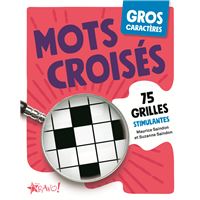 Grands Caracteres Jeux Collection Grands Caracteres Fnac