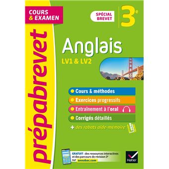 Prépabrevet Anglais 3e - Brevet 2023