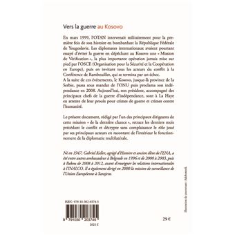 Vers la guerre au Kosovo
