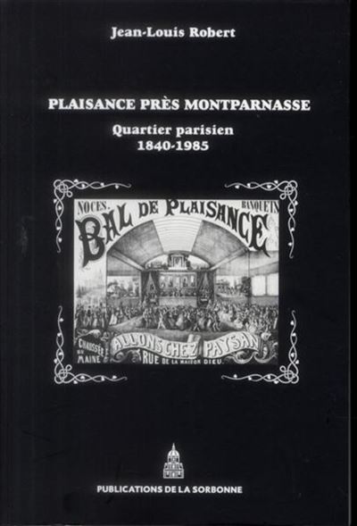 Plaisance près Montparnasse - Jean-Louis Robert - broché