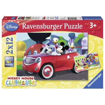 Puzzle 2 x 12 pièces : Sam le pompier : Sam en intervention - Ravensburger  - Rue des Puzzles