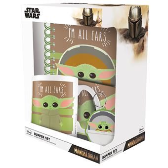 Set de papeterie premium Star Wars The Mandalorian I'm All Ears