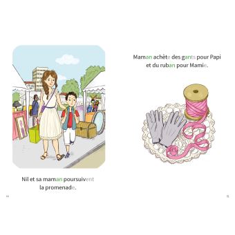 Premières lectures autonomes Montessori Niveau 3 - La Brocante