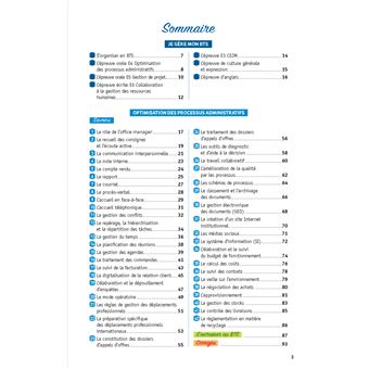 BTS SAM Support à l'action managériale - BTS SAM 1 et 2 (Toutes les matières - Réflexe N°9)
