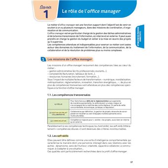 BTS SAM Support à l'action managériale - BTS SAM 1 et 2 (Toutes les matières - Réflexe N°9)