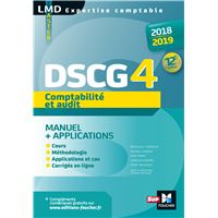 DSCG 4 Comptabilité et audit 2018-2019
