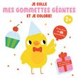 Je colle mes gommettes géantes et je colorie les animaux domestiques