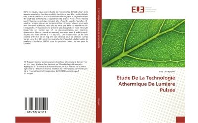 Etude de la technologie athermique de lumiere pulsee
