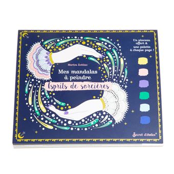 Mes mandalas à peindre : Esprits de sorcière