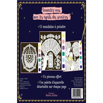 Mes mandalas à peindre : Esprits de sorcière