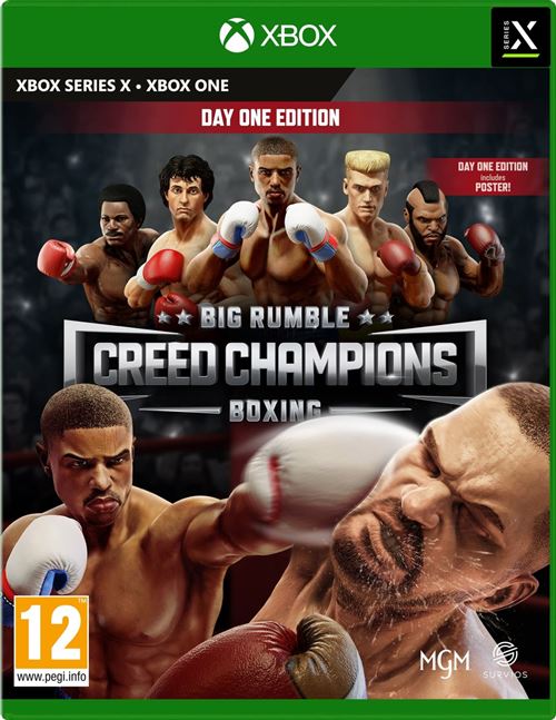 Pochette avant du jeu Big Rumble Boxing: Creed Champions Day One Edition Xbox One