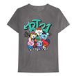 T-Shirt Unisex BTS Street Mood Group Gris