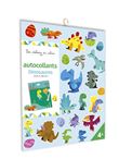 Autocollants Dinos avec 6 décors
