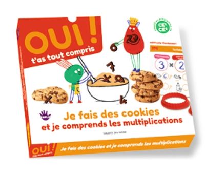 Oui t'as tout compris/ Cuisine des cookies avec les multiplications