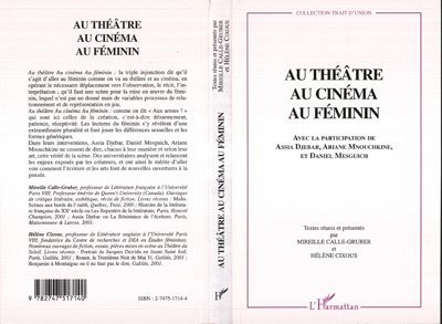 Au théâtre, au cinéma, au féminin