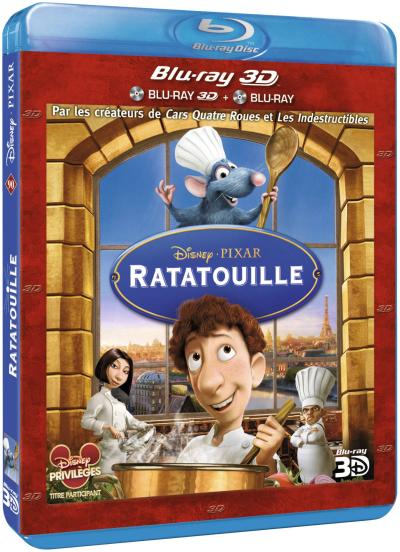 Ratatouille Blu-Ray 3D