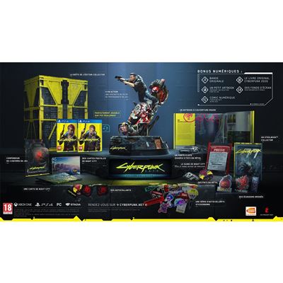 Acheter Cyberpunk 2077 Edition Collector PS4 – Compatible PS5 État correct - 811,11 € Cyberpunk 2077 Edition Collector PS4 – Compatible PS5 État correct - reconditionné disponible sur Fnac