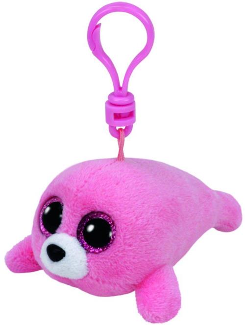 Porte-clés peluche Pierre le Phoque Beanie Boo's Ty 8,5 cm