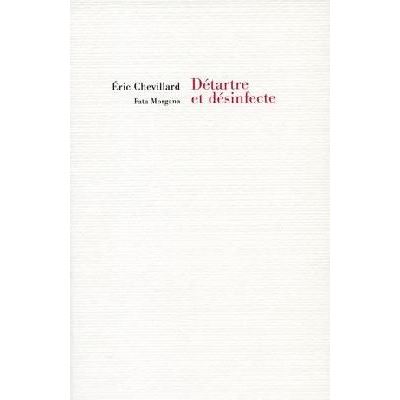Détartré et désinfecté
