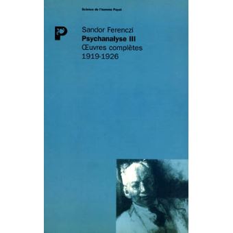 Psychanalyse III - 1