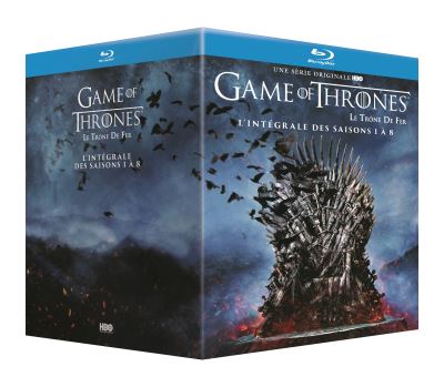 GAME OF THRONES BOX BLU RAY 1-8 -BIL