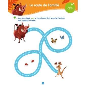 Disney - Le Roi Lion - De la Moyenne à la Grande section - Cahier de vacances 2021