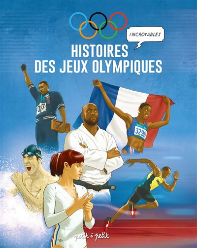 Histoires incroyables des jeux olympiques en BD - Olivier Petit - cartonné