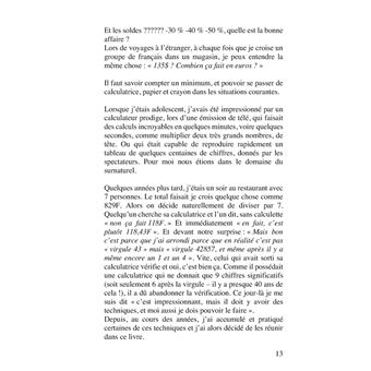 Le Calcul Mental