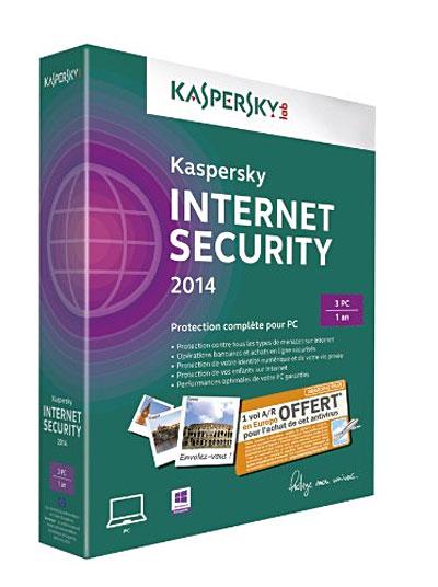 Kaspersky Internet Security 2014 1 An 3 Postes PC
