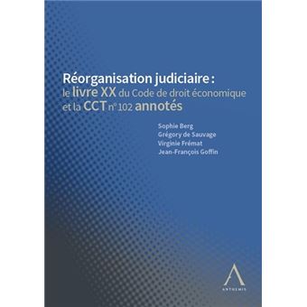 Réorganisation judiciaire : code annoté