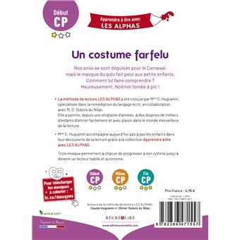 Un costume farfelu Début CP