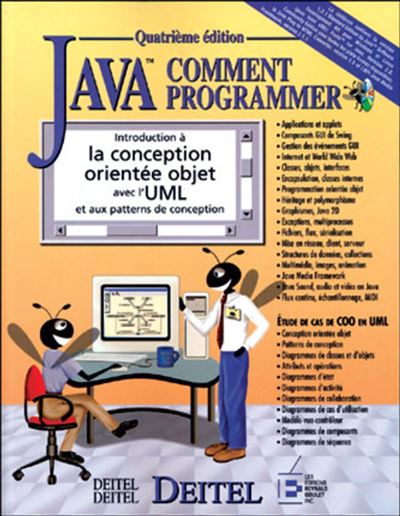 Java - Comment programmer - Harvey M. Deitel - Livre CD-ROM