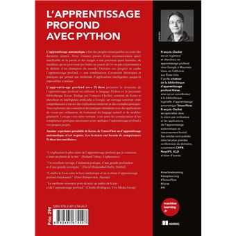 L'apprentissage profond avec Python