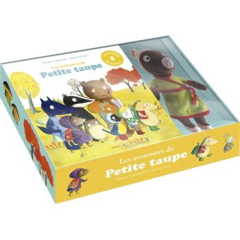 Coffret peluche les aventures de petite taupe
