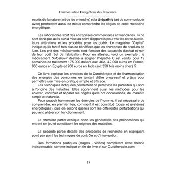 Harmonisation énergétique des Personnes 2022