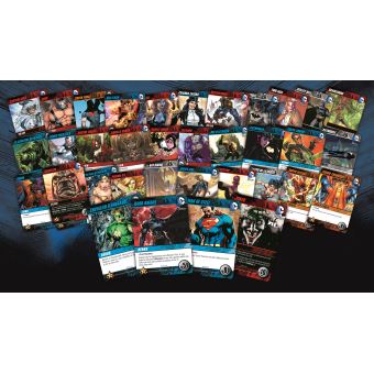 DC Comics Deck Building Game Justicee League Jeu de Base